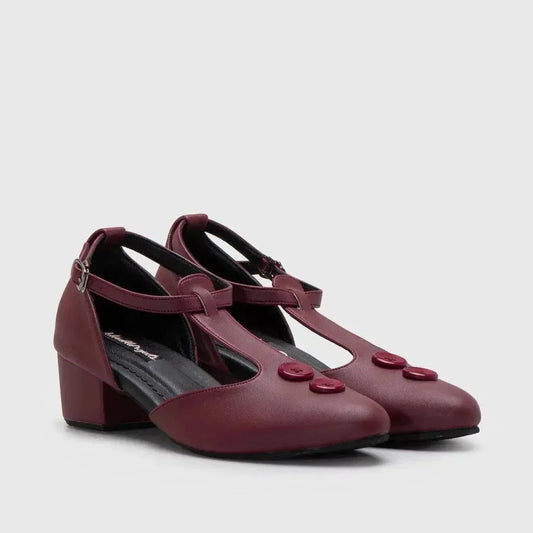 Becca Heels Maroon