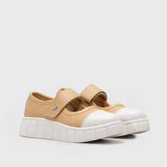 Adorable Projects Official Sneakers 35 / Nude Achilla Mary Jane Sneakers Nude