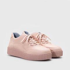 Adorable Projects-Dev Sneakers 35 / Peach Medalion Peach Sneakers