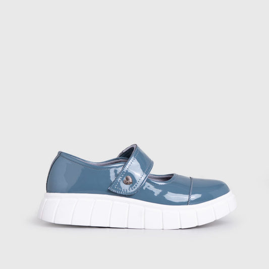 Adorable Projects Official Achilla Mary Jane Sneakers Blue Mirage