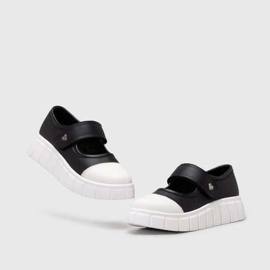 Adorable Projects Official Sneakers Achilla Mary Jane Sneakers BnW