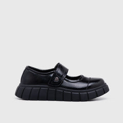 Adorable Projects Official Achilla Mary Jane Sneakers Patent Black