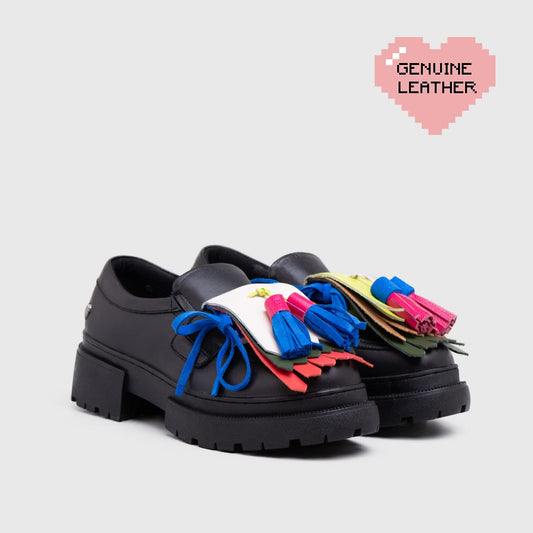 Adorable Projects Official Adorableprojects - Abriana Oxford Genuine Leather Black