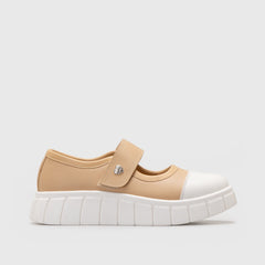 Adorable Projects Official Adorableprojects - Achilla Mary Jane Sneakers Nude