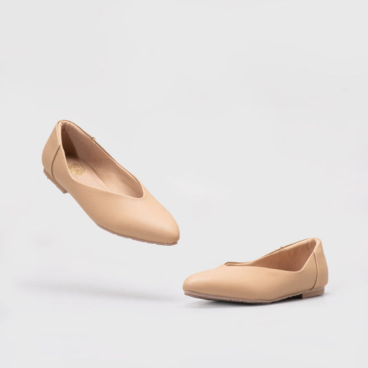 Adorable Projects Official Adorableprojects - Alani Flat Shoes Camel - Sepatu Flat