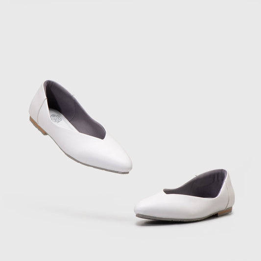 Adorable Projects Official Adorableprojects - Alani Flat Shoes White - Sepatu Flat