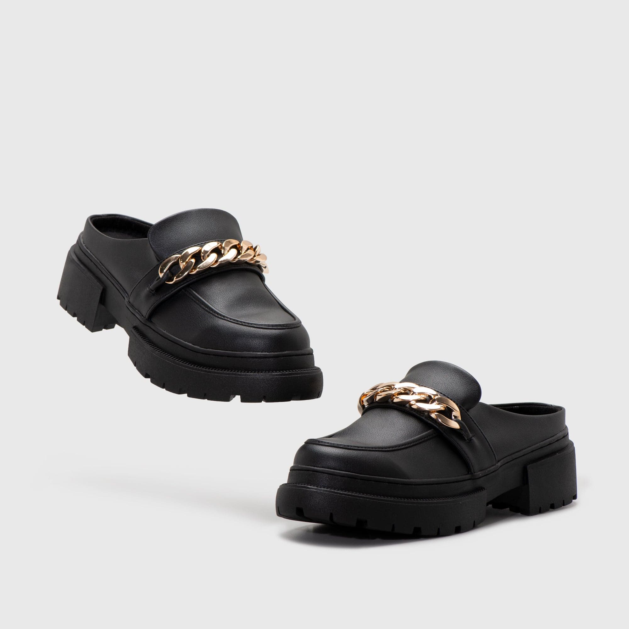 Adorable Projects Official Adorableprojects - Alesha Mules Black - Sandal Wanita