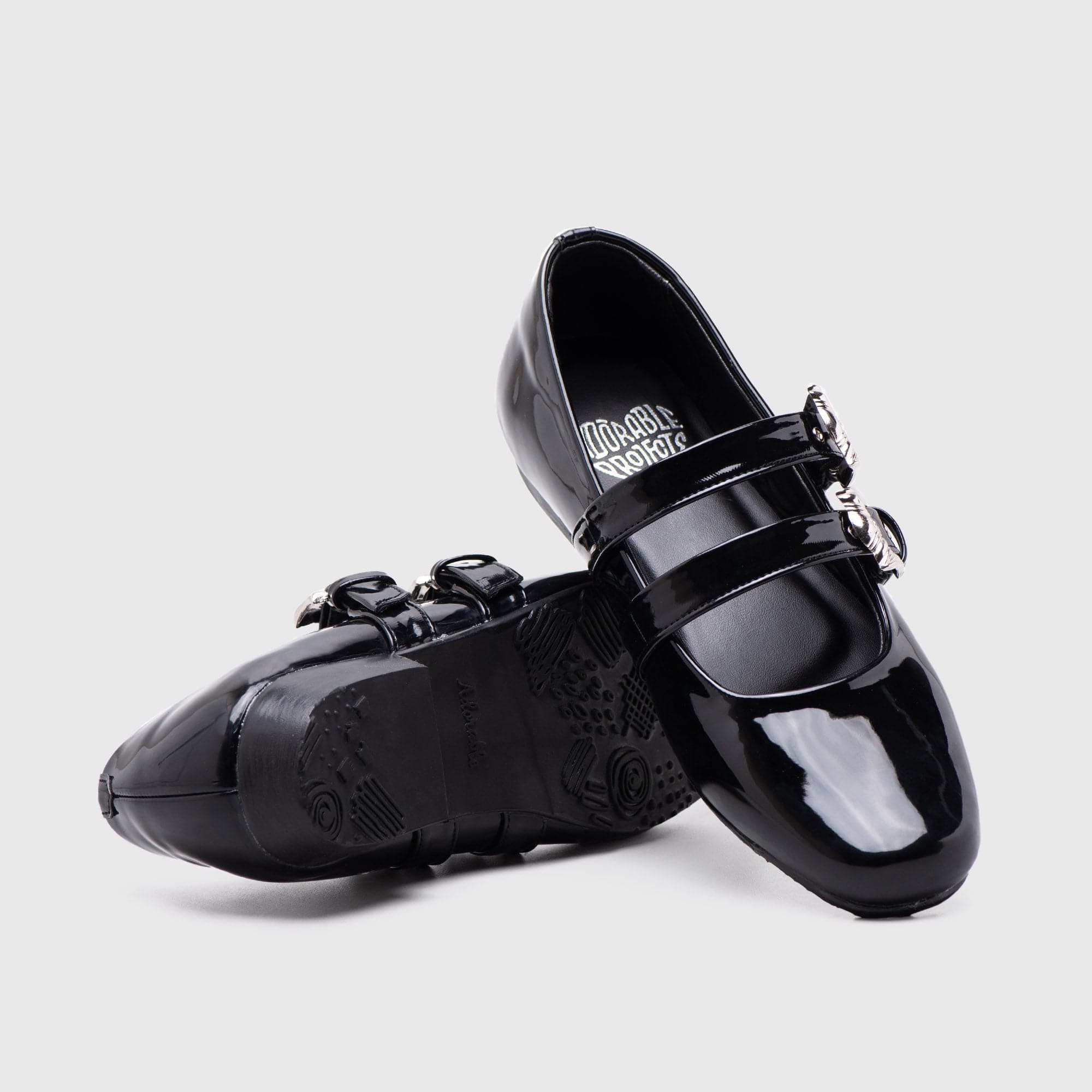 Adorable Projects Official Adorableprojects - Baleva Flat Shoes Black - Sepatu Wanita