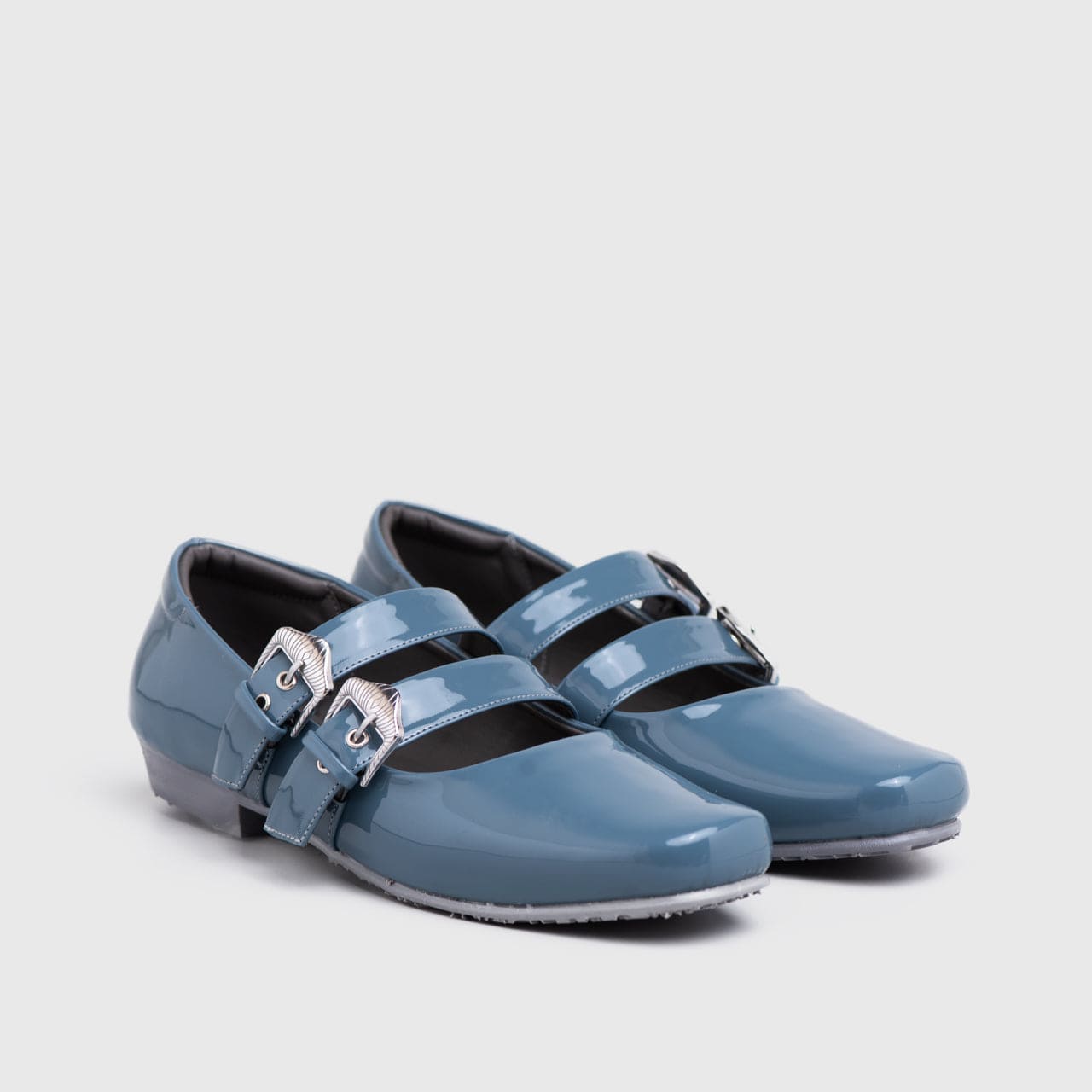 Adorable Projects Official Adorableprojects - Baleva Flat Shoes Blue Mirage