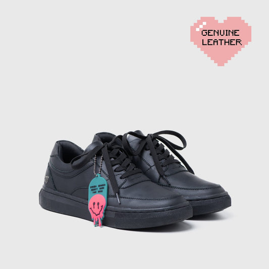Adorable Projects Official Adorableprojects - Brescia Sneakers Genuine Leather Black - Sepatu Kulit