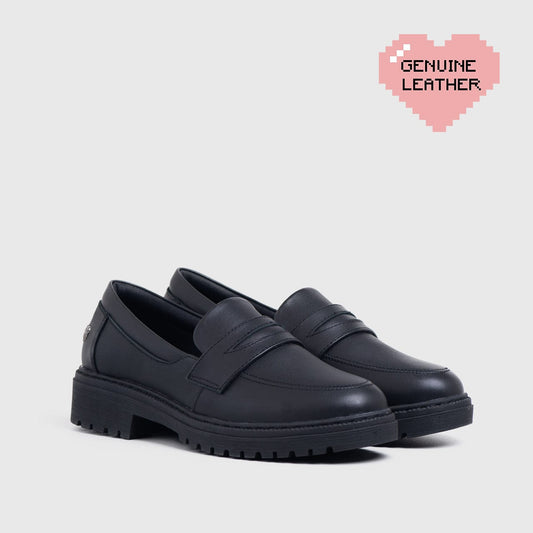 Adorable Projects Official Adorableprojects - Camira Oxford Genuine Leather Black - Loafer