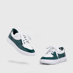 Adorable Projects Official Adorableprojects - Creatsy Sneakers White Green - Sneakers Kasual