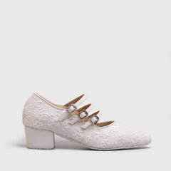 Adorable Projects Official Adorableprojects - Delona Heels White - Sepatu Heels