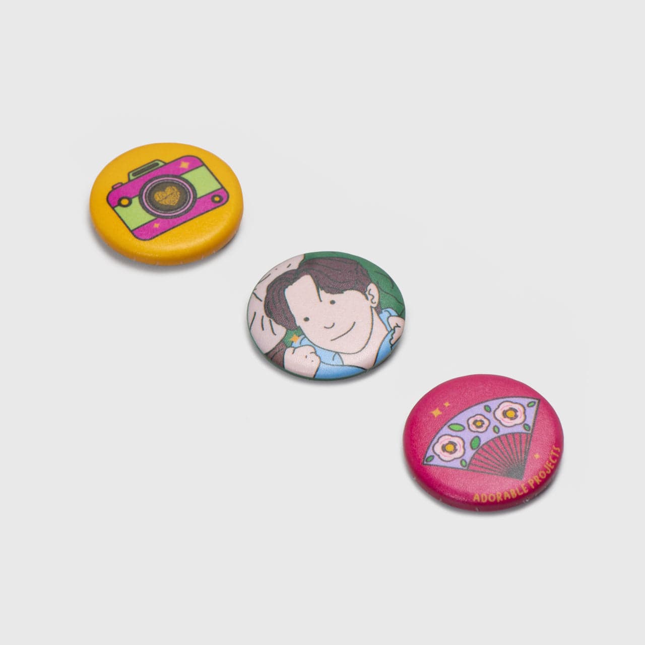 Adorable Projects Official Adorableprojects - Denise Button Pin Set - Aksesoris
