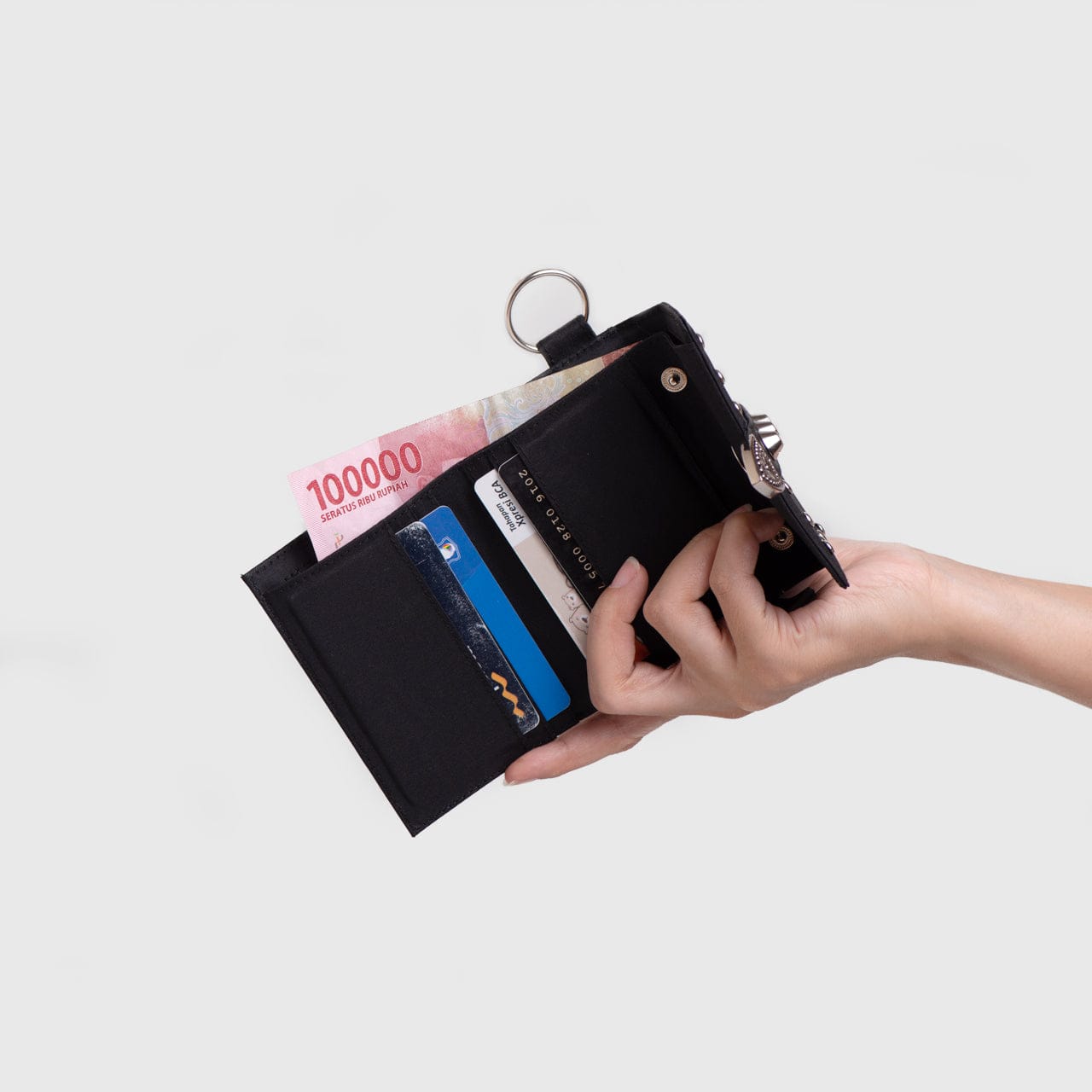 Adorable Projects Official Adorableprojects - Dezelia Wallet Black - Dompet Wanita