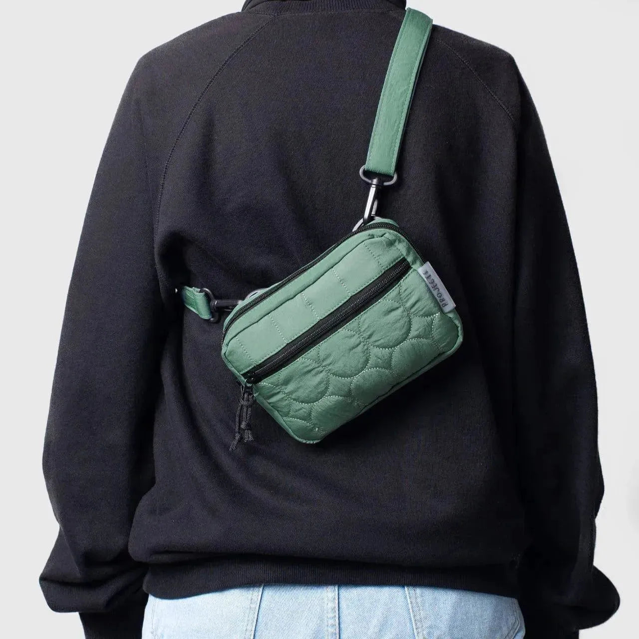 Adorable Projects Official Adorableprojects - Divianne Sling Bag Green - Waist Bag