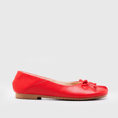 Adorable Projects Official Adorableprojects - Evodia Flat Shoes Red - Sepatu Tabi