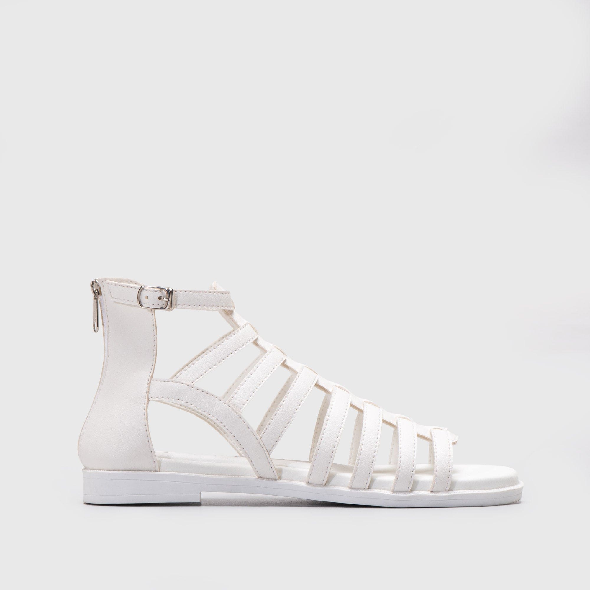 Adorable Projects Official Adorableprojects - Faresta Sandals White - Sendal Gladiator