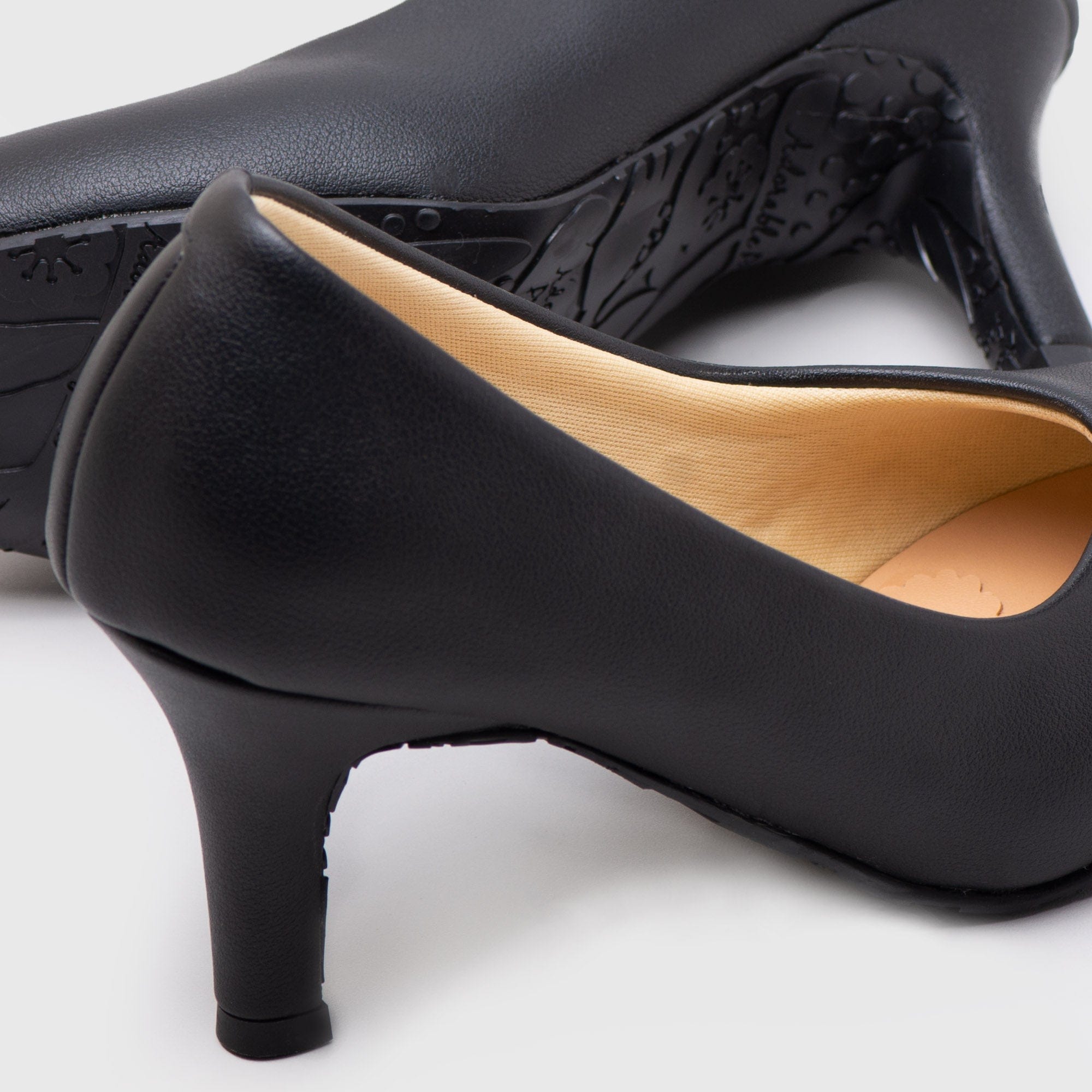Adorable Projects Official Adorableprojects - Finola Heels Black - Sepatu Kerja Wanita