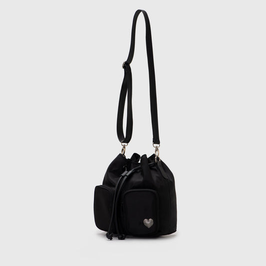 Adorable Projects Official Adorableprojects - Florrie Bag Black - Drawstring Bag
