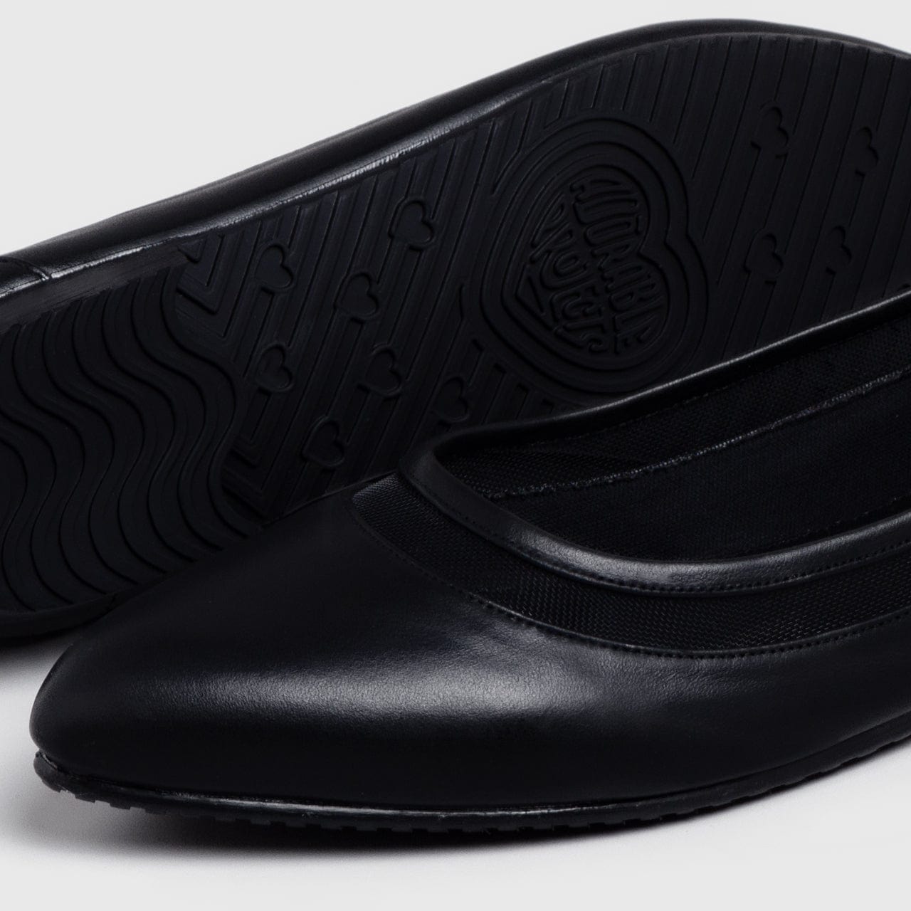 Adorable Projects Official Adorableprojects - Hushfire Flat Shoes Genuine Leather Black
