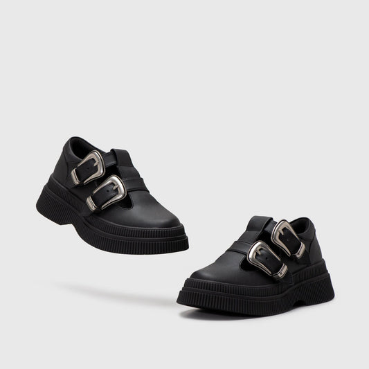 Adorable Projects Official Adorableprojects - Klafita Platform Black - Mary Jane Oxford