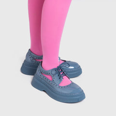 Adorable Projects Official Adorableprojects - Luciella Platform Blue Mirage - Sepatu Oxford