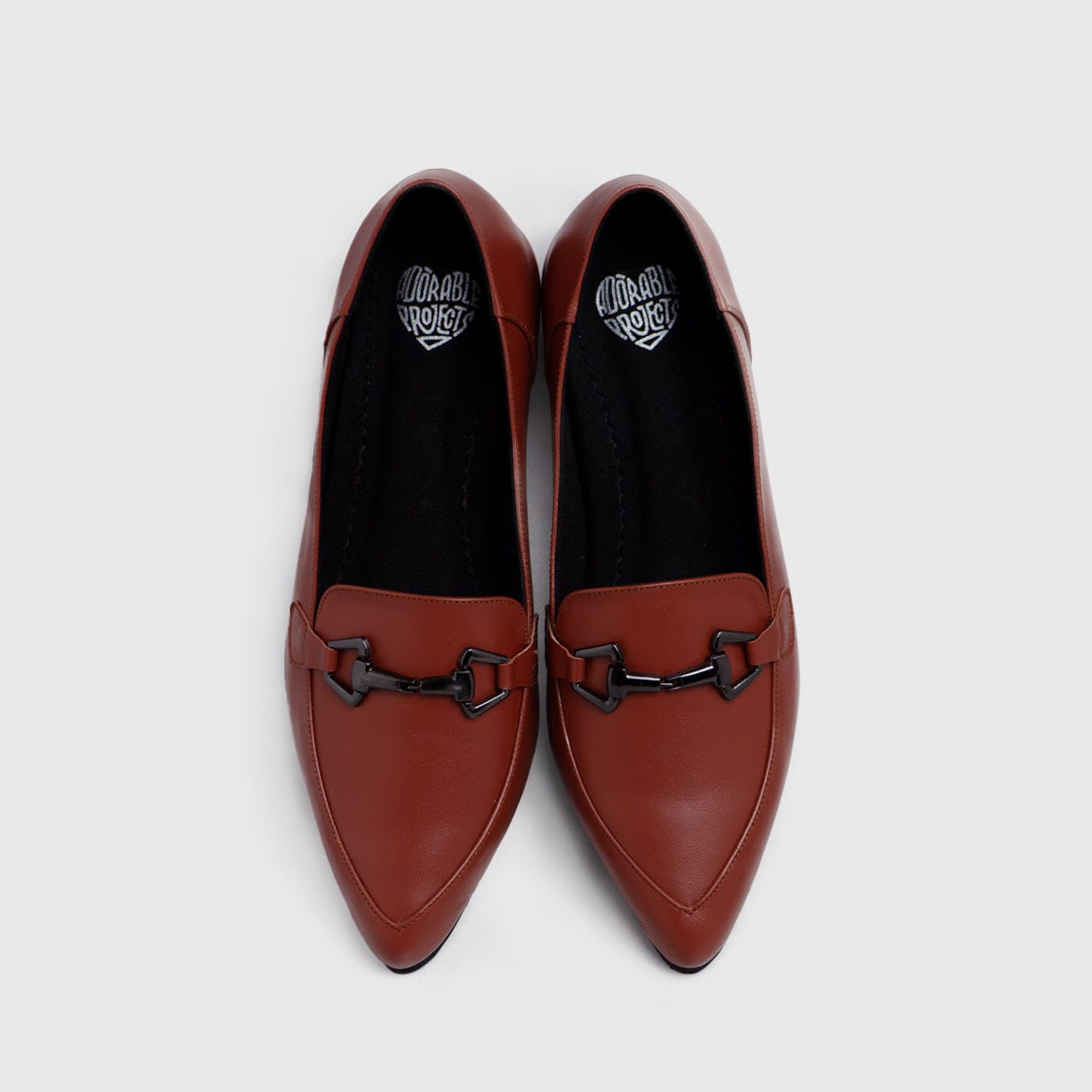 Adorable Projects Official Adorableprojects - Mulligan Heels Genuine Leather Terracotta