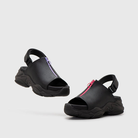 Adorable Projects Official Adorableprojects - Nataline Sandals Black - Sendal Wanita