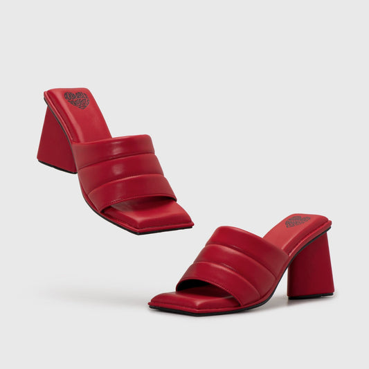 Adorable Projects Official Adorableprojects - Nicole Heels Red - Sendal Wanita