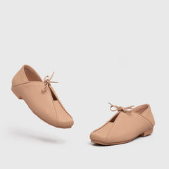Adorable Projects Official Adorableprojects - Salya Flat Shoes Nude - Sepatu Wanita
