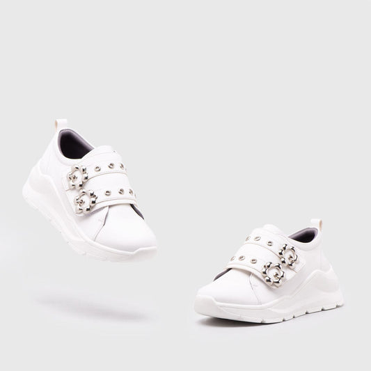 Adorable Projects Official Adorableprojects - Salyza Sneakers White - Sepatu Putih