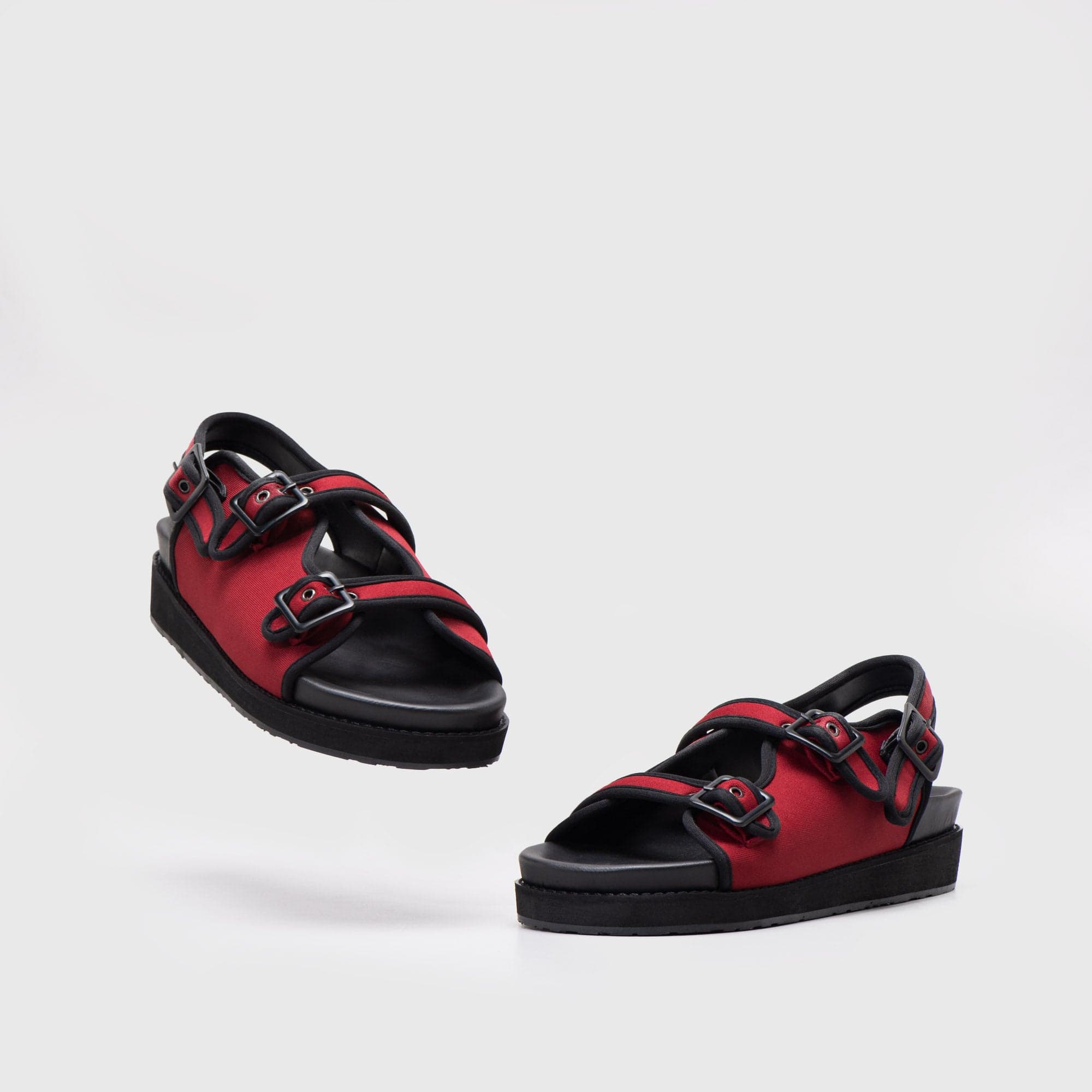 Adorable Projects Official Adorableprojects - Senna Sandals Maroon - Sendal Wanita