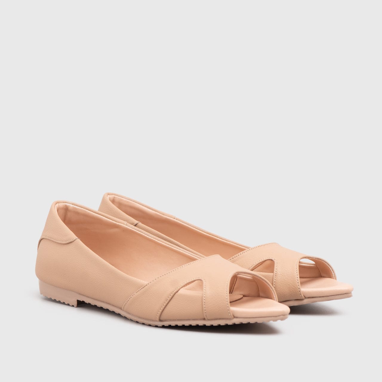 Adorable Projects Official Adorableprojects - Syabira Flat Shoes Nude - Sepatu Flat