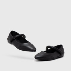 Adorable Projects Official Adorableprojects - Tiana Flat Shoes Black - Sepatu Flat