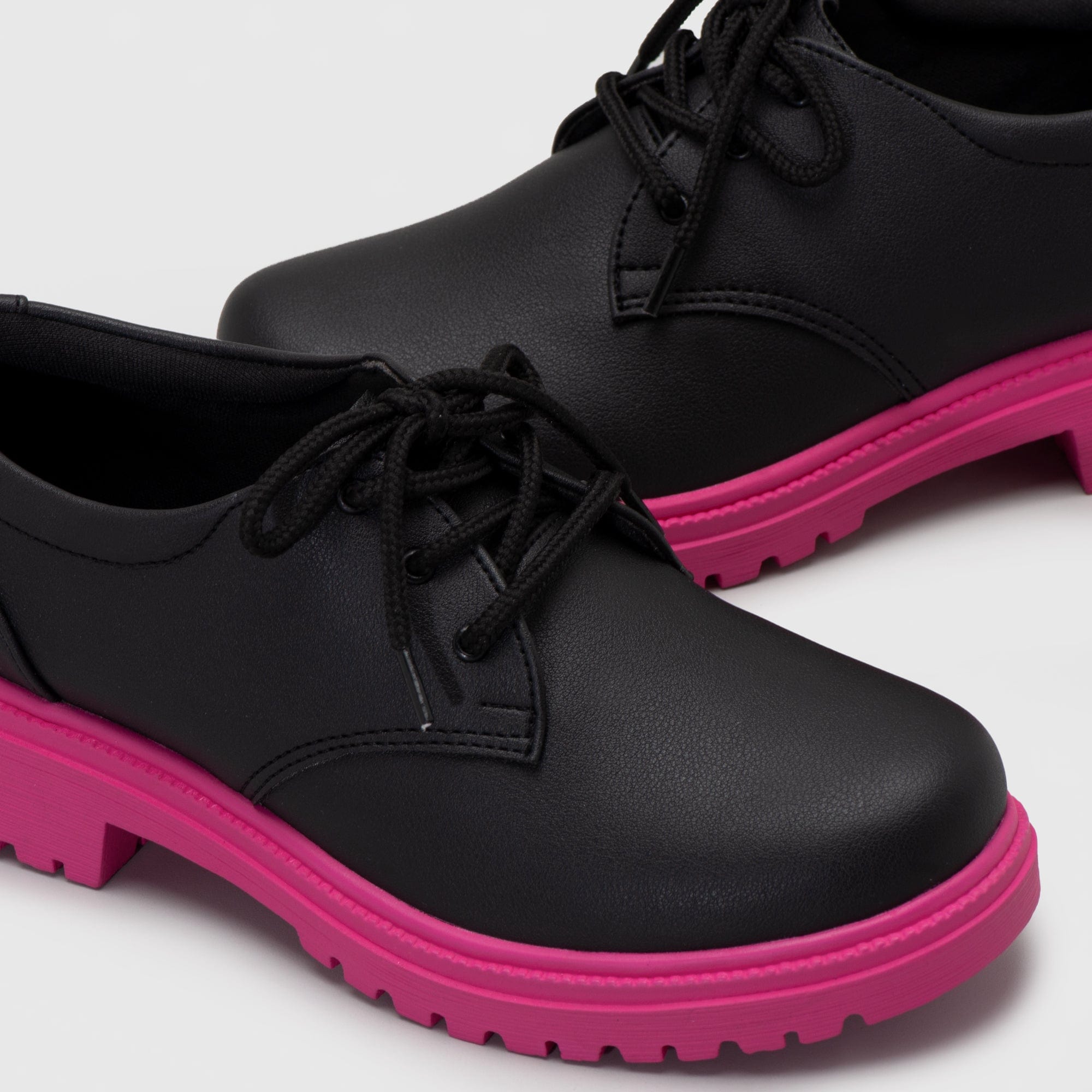Adorable Projects Official Adorableprojects - Vailey Oxford Matte Fuchsia - Derby Shoes