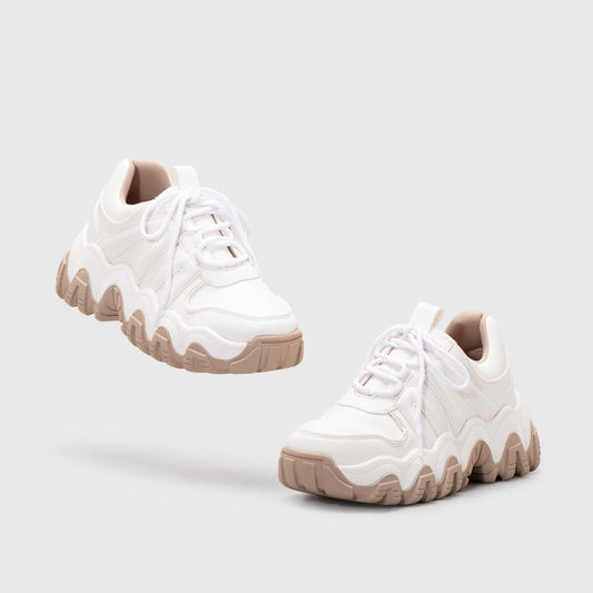 Adorable Projects Official Adorableprojects - Veraza Sneakers Beige - Sneakers Putih