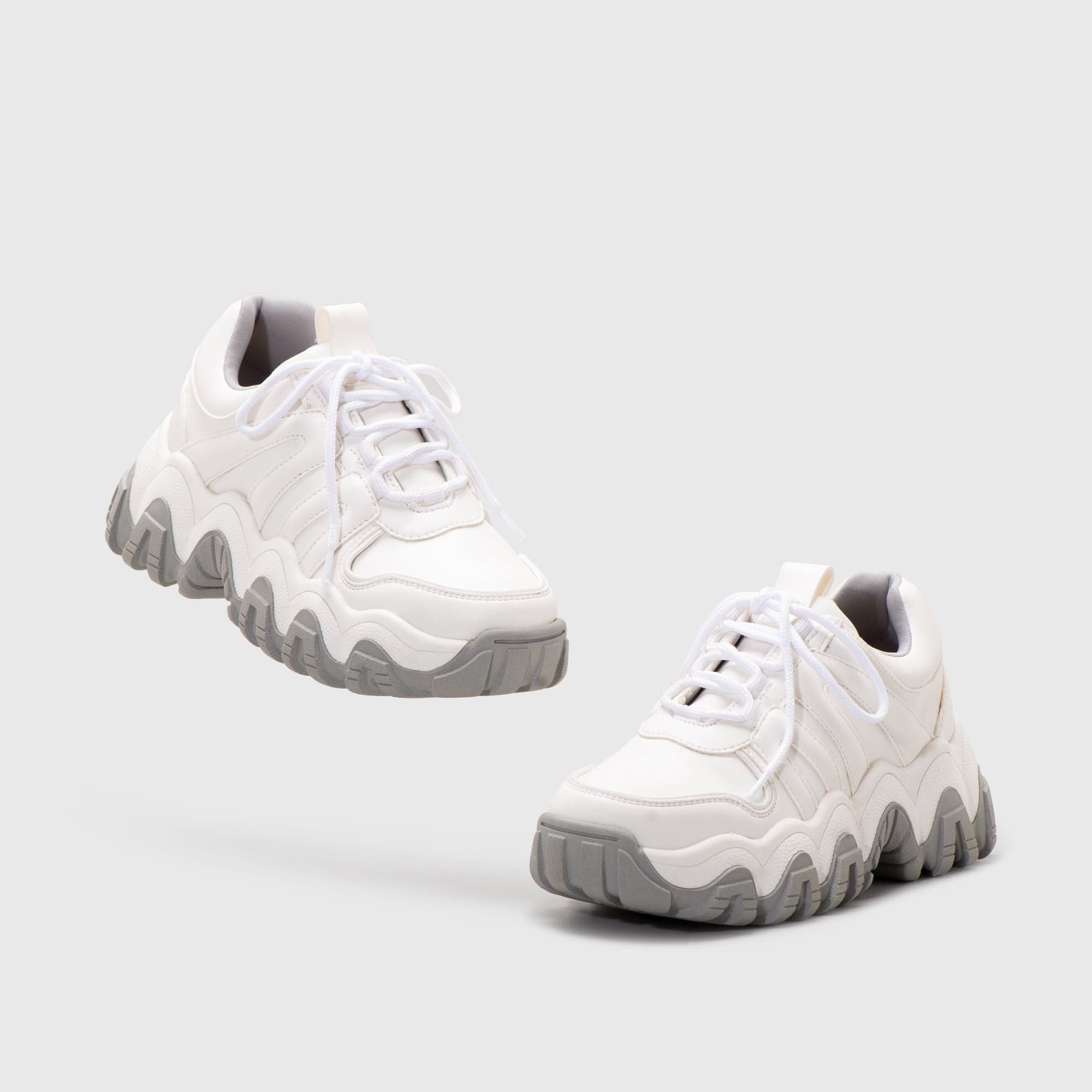 Adorable Projects Official Adorableprojects - Veraza Sneakers Light Grey - Sneakers Putih