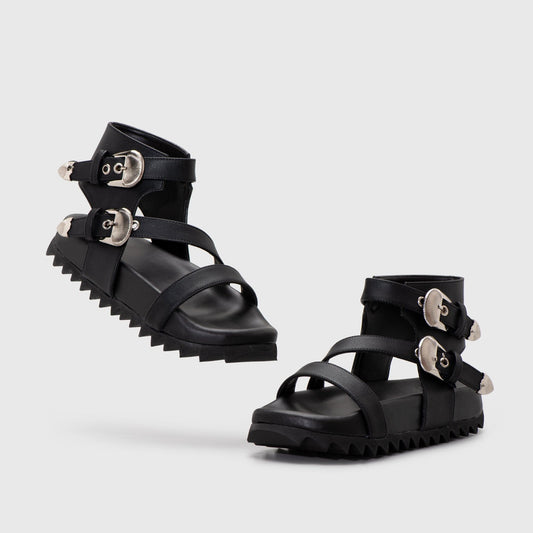 Adorable Projects Official Adorableprojects - Xatya Sandals Black - Gladiator Sandal