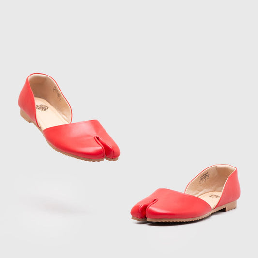 Adorable Projects Official Adorableprojects - Zeyena Flat Shoes Red - Sepatu Wanita