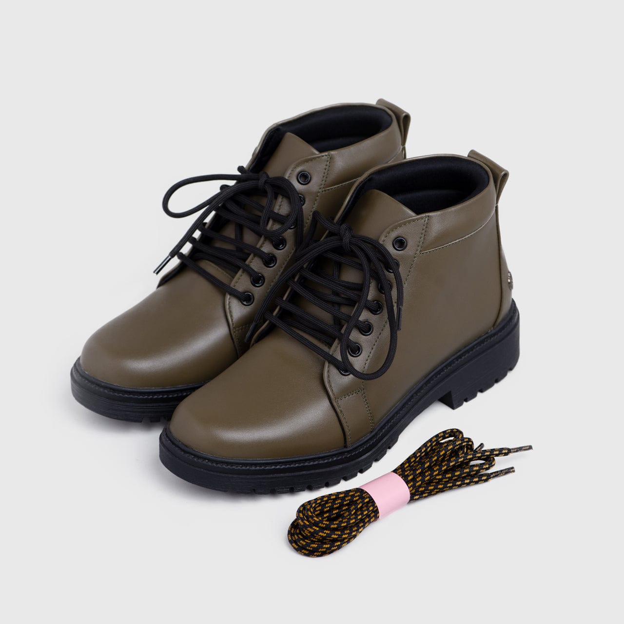 Adorable Projects Official Butterpop Boots Genuine Leather Olive