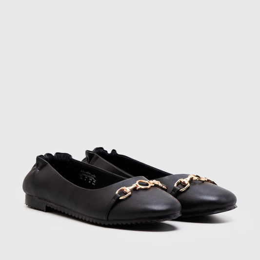 Adorable Projects Official Calluna Flat Shoes Black