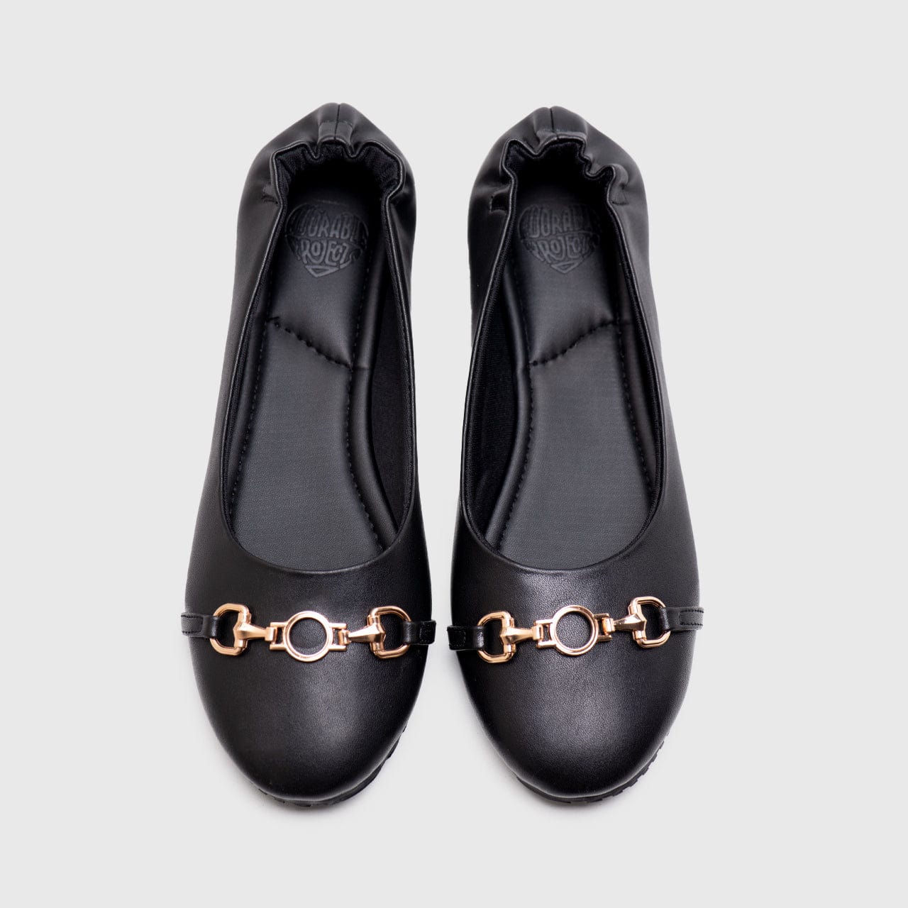 Adorable Projects Official Calluna Flat Shoes Black
