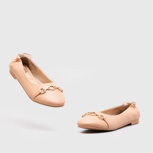 Adorable Projects Official Calluna Flat Shoes Nude
