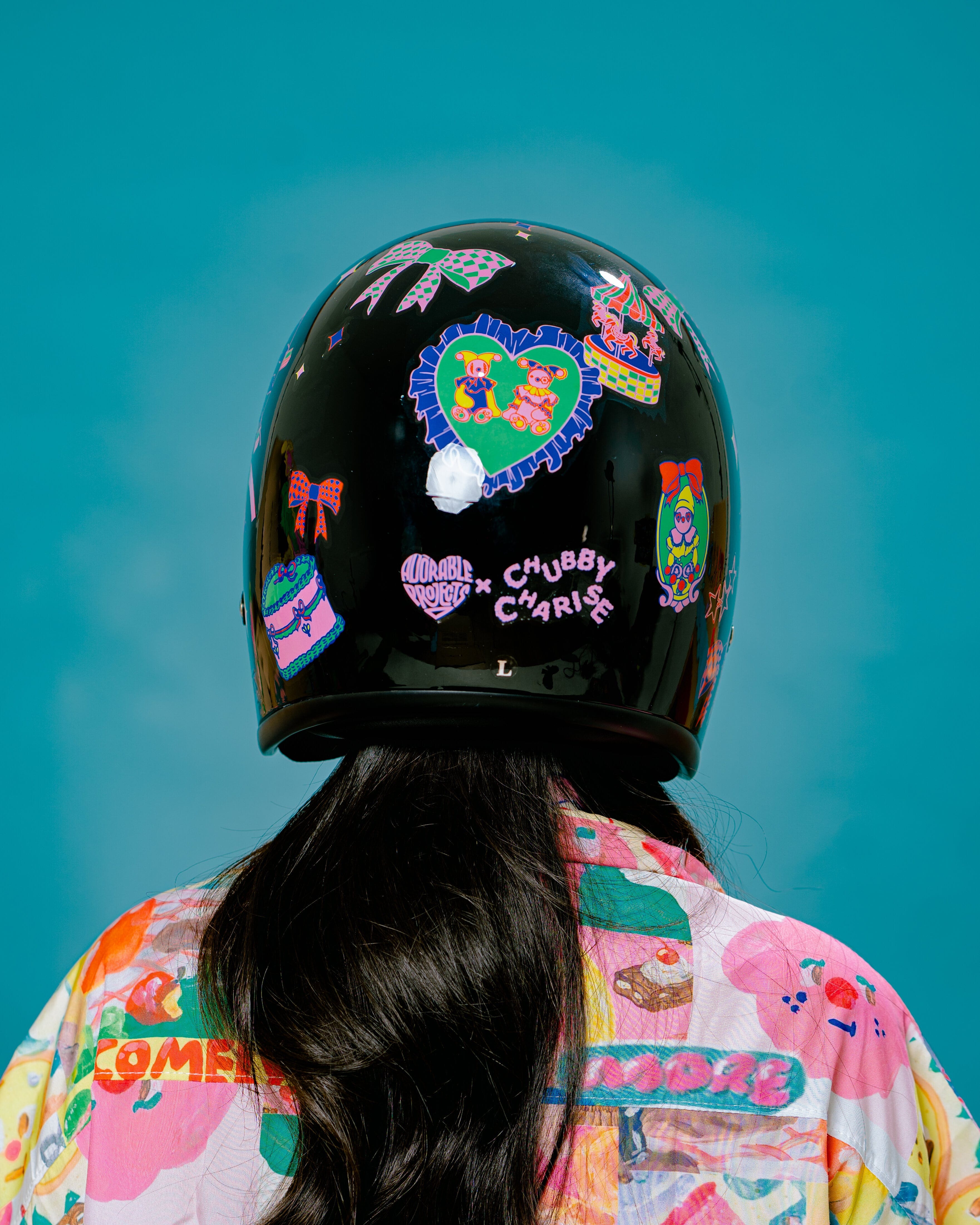 Adorable Projects Official Chubby Carnival Helmet Black