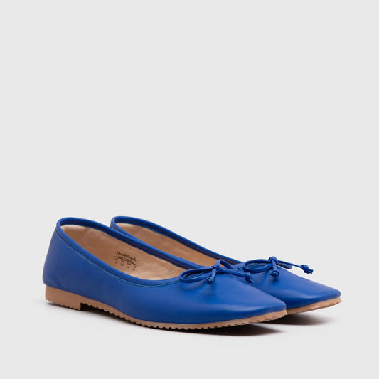 Adorable Projects Official Dilwyn Flat Shoes Blue