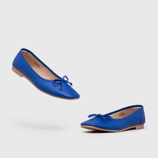 Adorable Projects Official Dilwyn Flat Shoes Blue