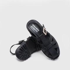 Adorable Projects Official Sandals Hanza Sandals Black