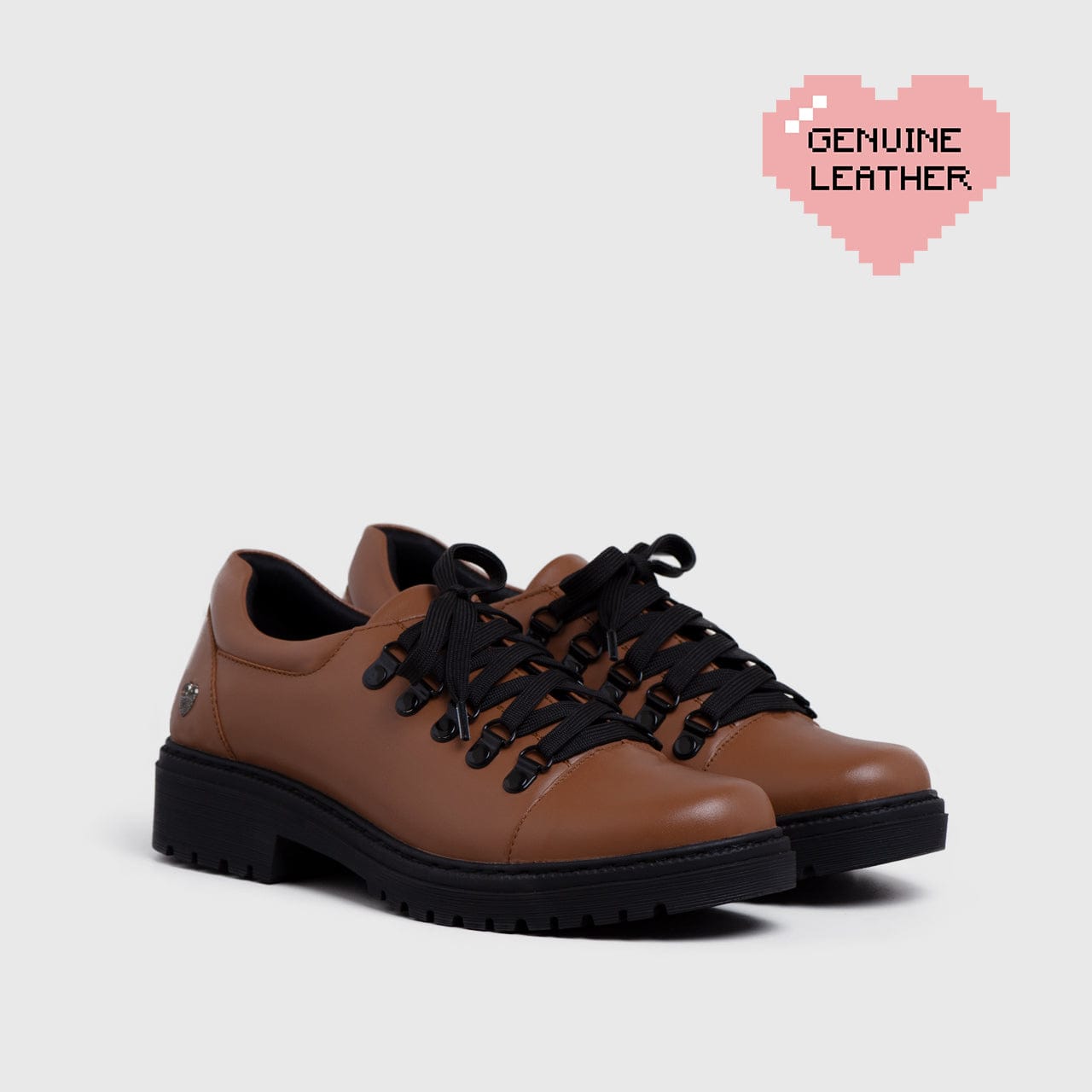 Adorable Projects Official Hwasa Oxford Genuine Leather Tan