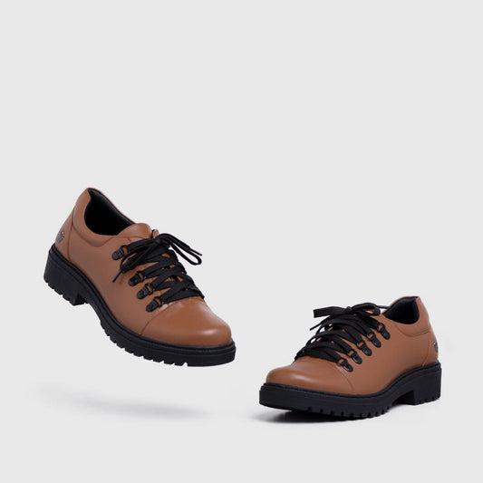 Adorable Projects Official Hwasa Oxford Genuine Leather Tan